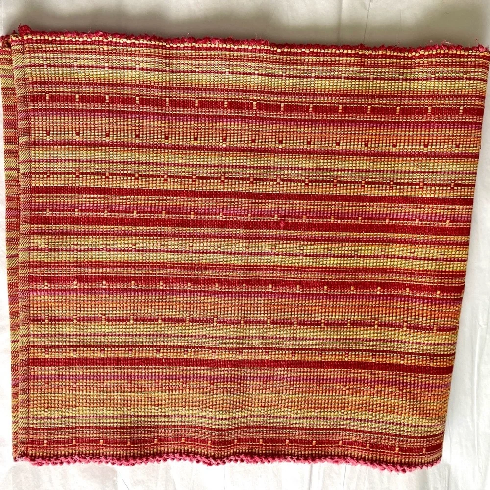 100% Cotton Table Runner World Market Vibrant Heavyweight